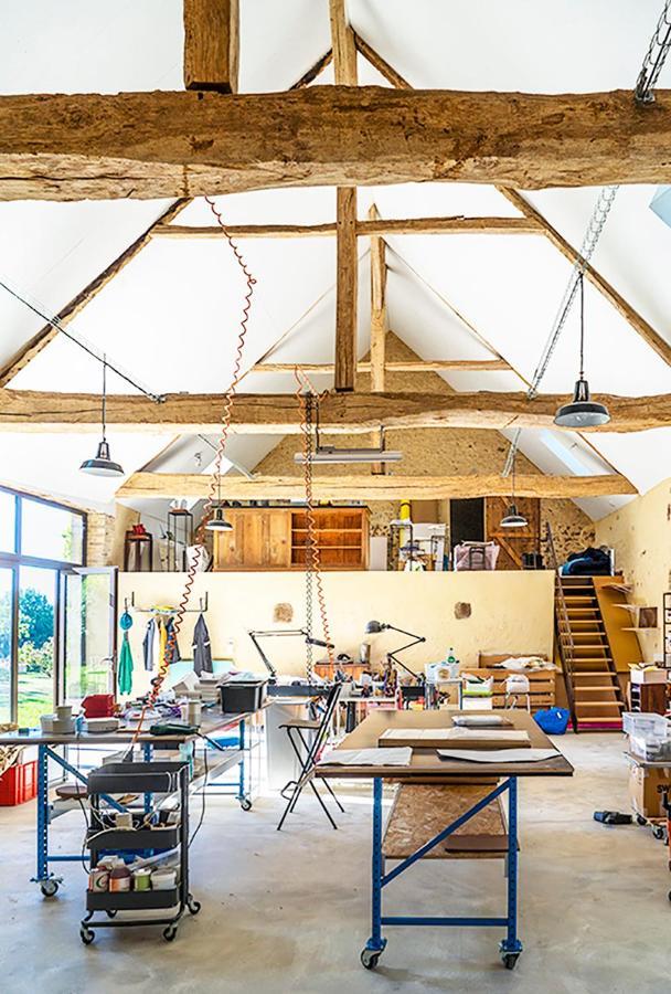 Chambre d'Hôtes chez Artiste Verrier, La Perrière - Perche Exterior foto